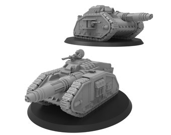 Nero Heavy Laser Destroyer - Smol Lunar Auxilia - ThatEvilOne - 6-8 mm sci-fi wargaming-miniatuur op tafelblad