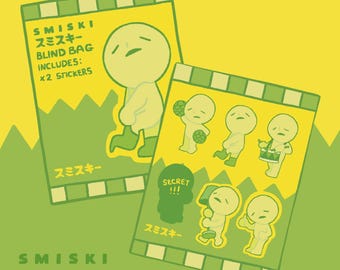 Smiski Sticker Blind Bag