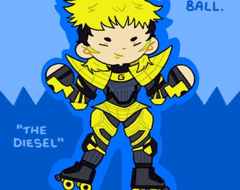 Greaseball Starlight Express Sticker