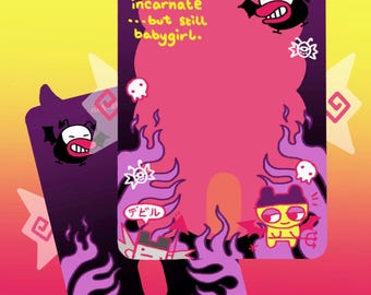 Devilgotchi Photocard Holder/Acrylic Charm