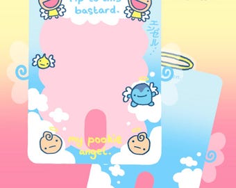 Angelgotchi Photocard Holder/Acrylic Charm