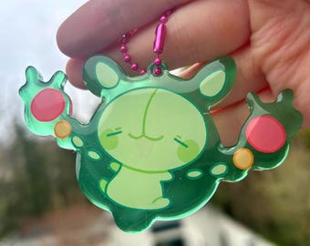 Reuniclus Pokemon Keychain, 3”5, Acrylic