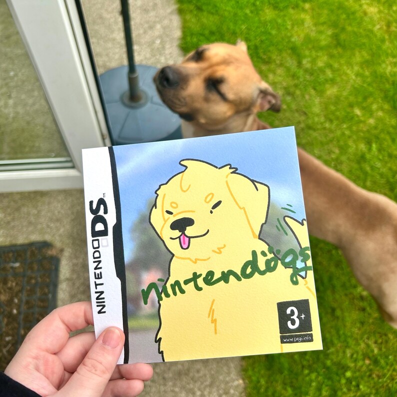 Nintendogs Merch Nintendogs Square Print - Etsy