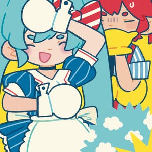 Mesmerizer Miku and Teto - A5 Print