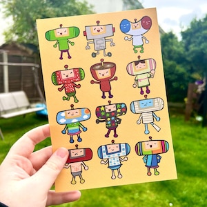 Katamari Damacy Primos A5 Impresión