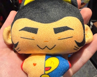 Takaba Jujutsu Kaisen Plush Keychain with Squeaker