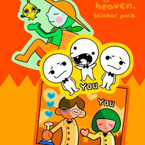 Rhythm Heaven Sticker Pack