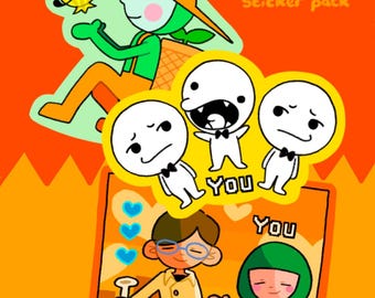 Rhythm Heaven Sticker Pack