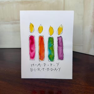 Cartão de feliz aniversário!