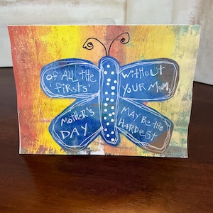 Tarjeta del Día de la Madre para tu amiga que perdió a su madre.