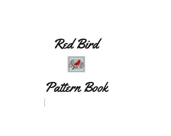 Libro de patrones de agarraderas para telar: 20 diseños de Redbird (descarga digital)
