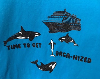 Team Orca T-shirt: Political Meme, Animal Revolution