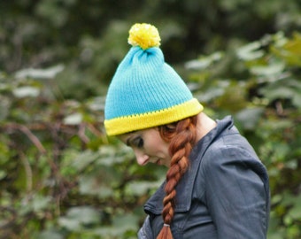 Colorado FatBoy Beanie Hat Pom Pom Swedish Flag Colors Cartman ready to ship Cartoon Boyfriend Gift