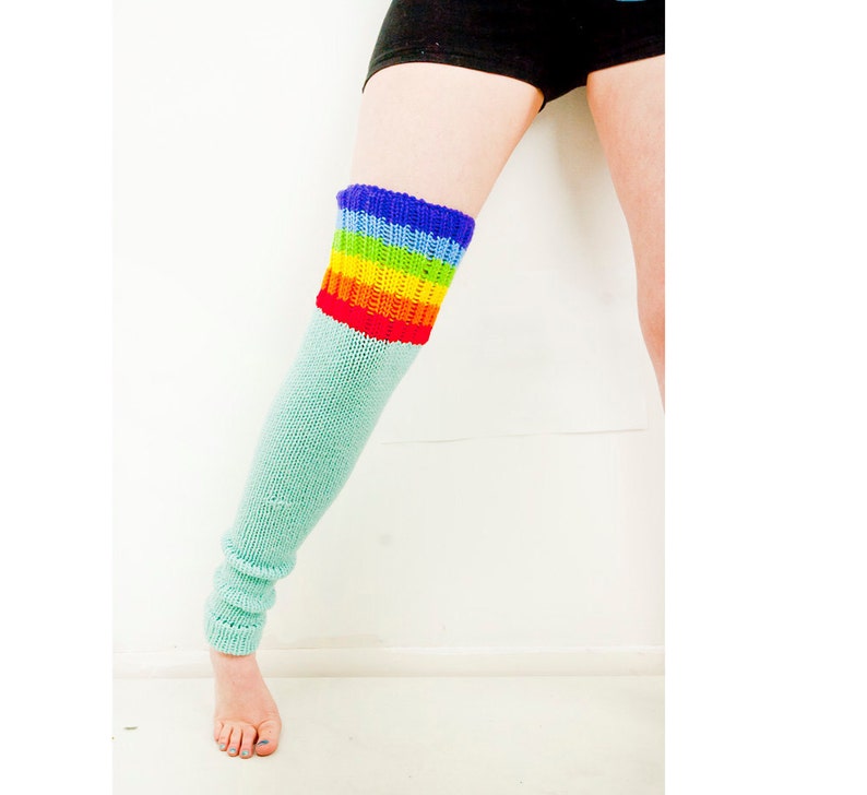 Rainbow Dash and Blue Legwarmers Hand made Christmas Gift image 4