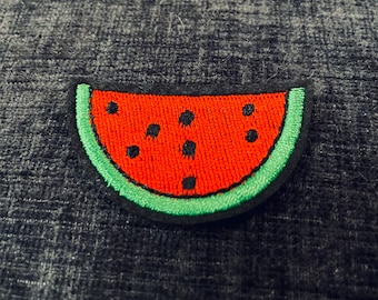 Watermelon Patch Iron on Summer Fun Badge Gift Gaza