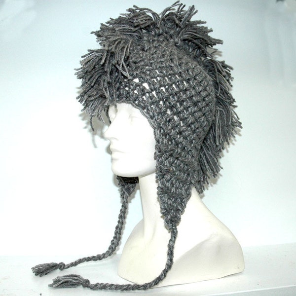 Crochet Mohawk Hat - Etsy