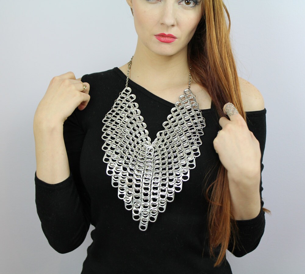 Chainmail bib deals necklace