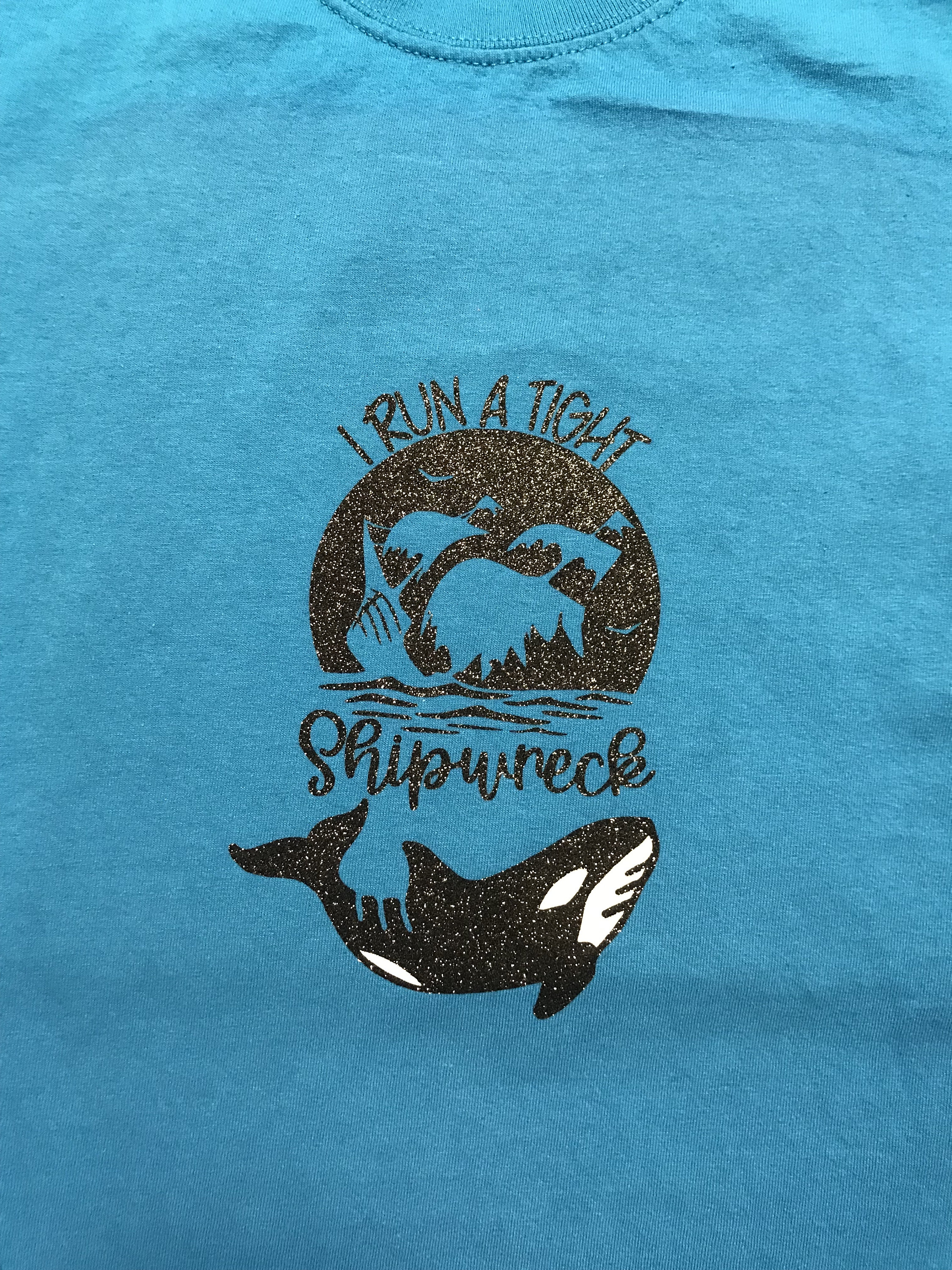 Sink the Rich Orca Tshirt Killerwal politisches Meme lustiges Tier Revolution Yacht Boating