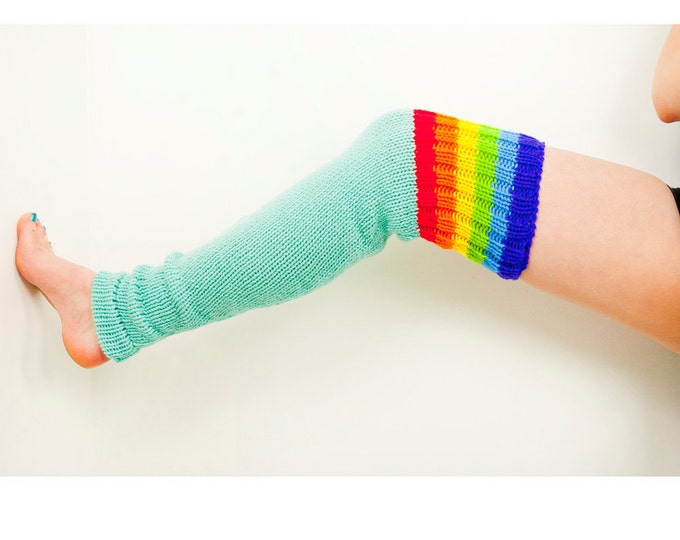 Rainbow Dash and Blue Legwarmers Hand made Christmas Gift