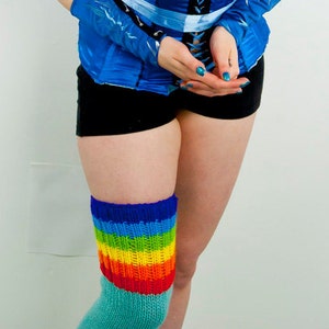 Rainbow Dash and Blue Legwarmers Hand made Christmas Gift image 2