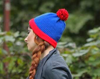 Stan Beanie Hat Pom Pom Bears Team Colors ready to ship Cartoon Boyfriend Gift