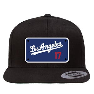 Custom Los Angeles Baseball Hat – Classic Jersey Style with Player Number | Dodgers-Inspired Streetwear Cap