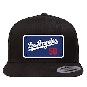 Custom Los Angeles Baseball Hat – Classic Jersey Style with Player Number | Dodgers-Inspired Streetwear Cap