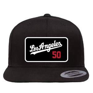 Custom Los Angeles Baseball Hat – Classic Jersey Style with Player Number | Dodgers-Inspired Streetwear Cap