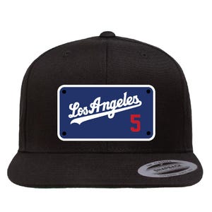 Custom Los Angeles Baseball Hat – Classic Jersey Style with Player Number | Dodgers-Inspired Streetwear Cap