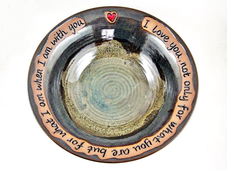 Personalized Pottery Anniversary Gift Customized 9th Etsy