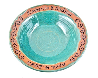 Personalized Wedding bowl
