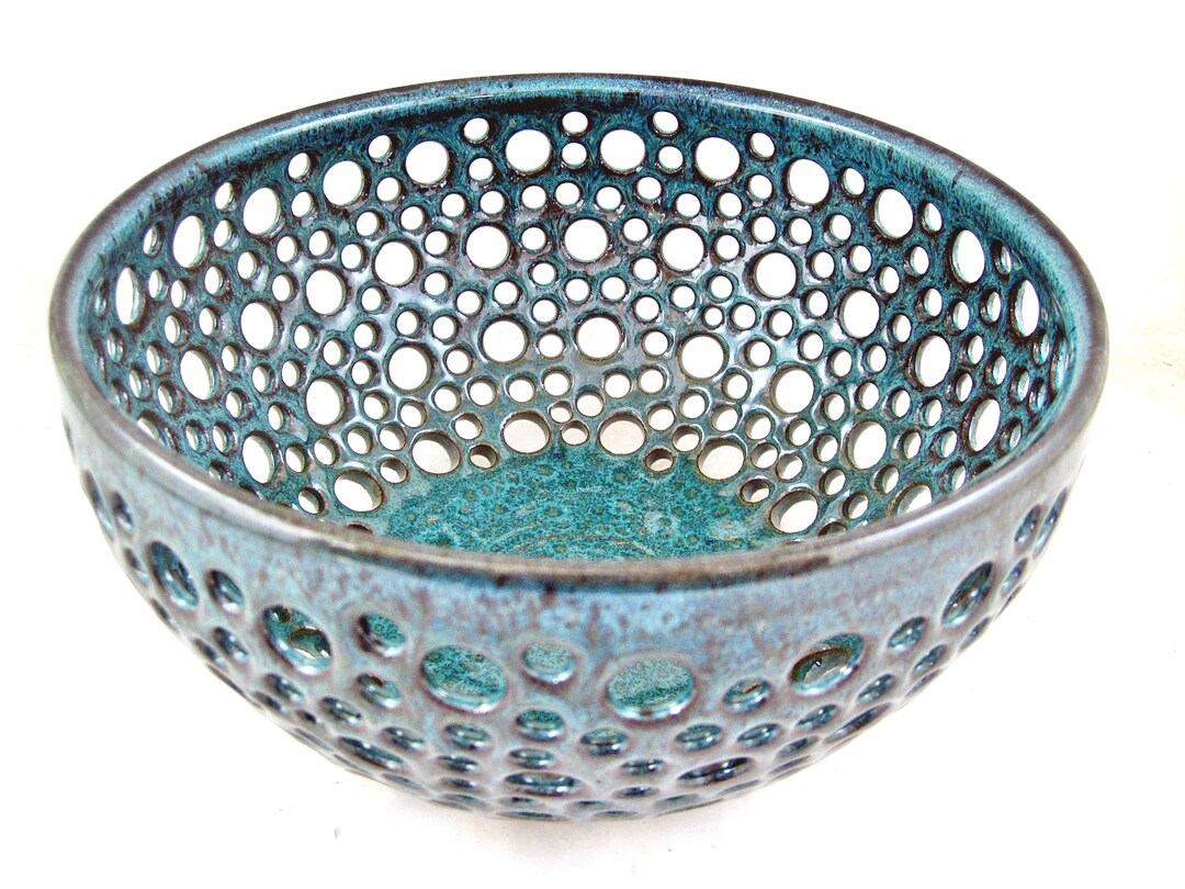 Pottery Fruit Bowl Modern Ceramics Fruit Bowl Etsy