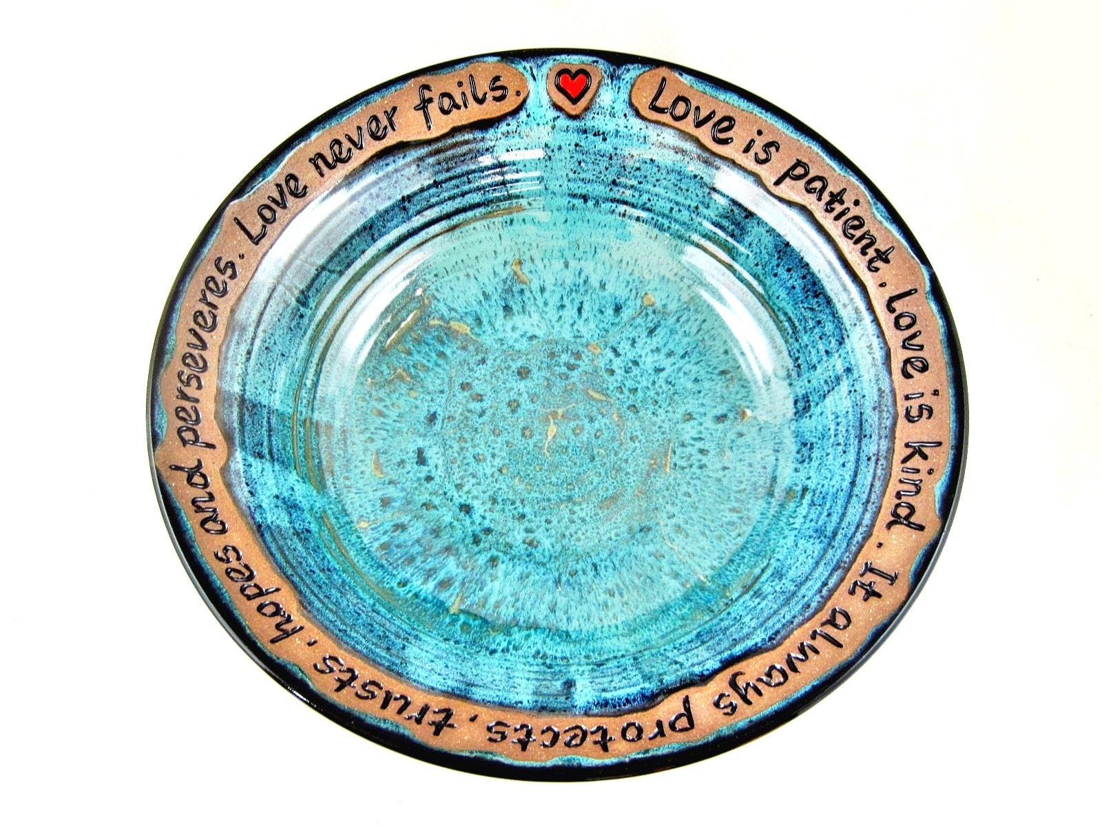 Pottery anniversary bowl 9th Anniversary gift Handmade Etsy