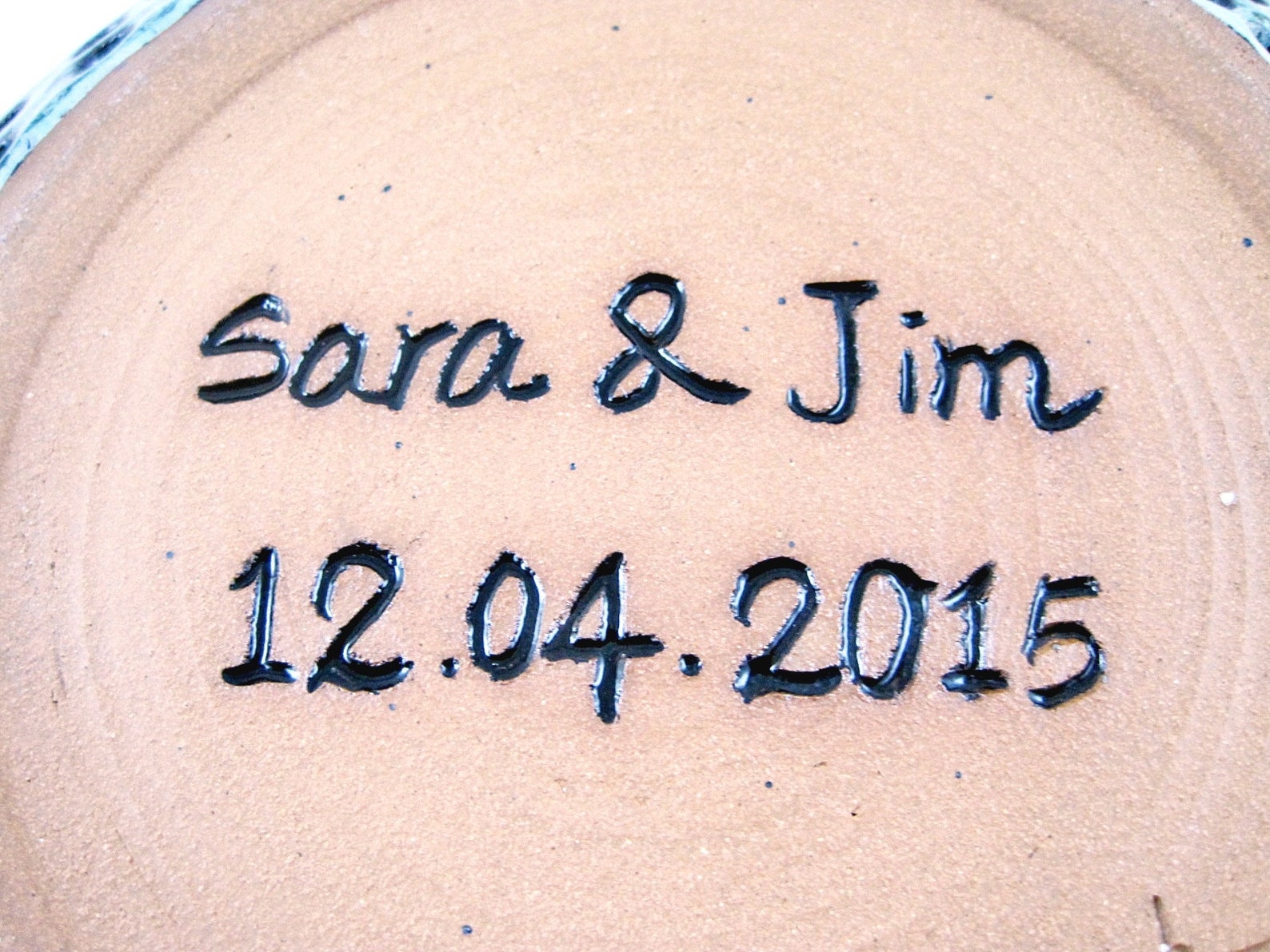 Personalized Serving Bowl Great Wedding Gift 9th Anniversary Etsy