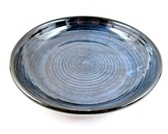 Second Sale - Deep serving plate (Bowl) in dark blue - In stock