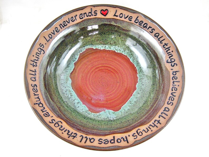 Personalized Wedding Bowl Pottery Wedding Gift Gift for the Etsy