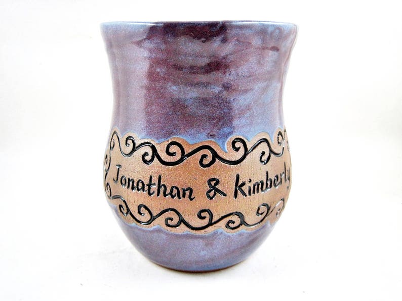 Family established Gift Personalized pottery vase Gift idea Etsy