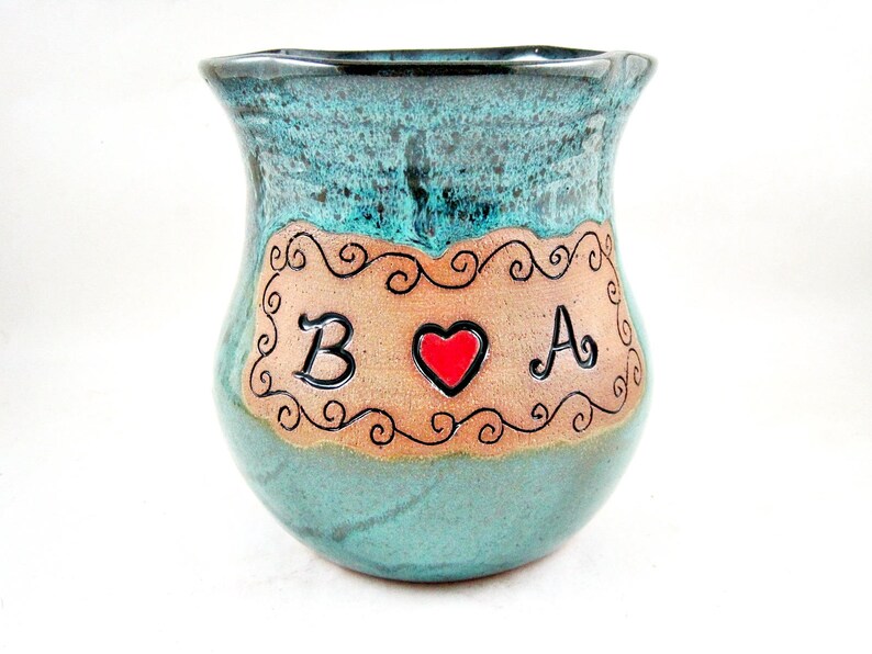 Family Established Gift Personalized Pottery Vase Gift Idea Etsy
