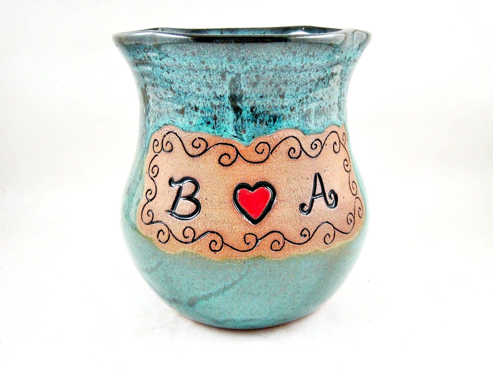 Family Established Gift Personalized Pottery Vase Gift Idea Etsy