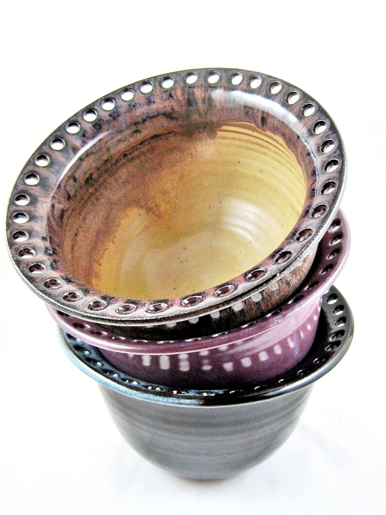 Ceramic Earring bowl Pottery jewelry holder Jewelry Bowl Etsy