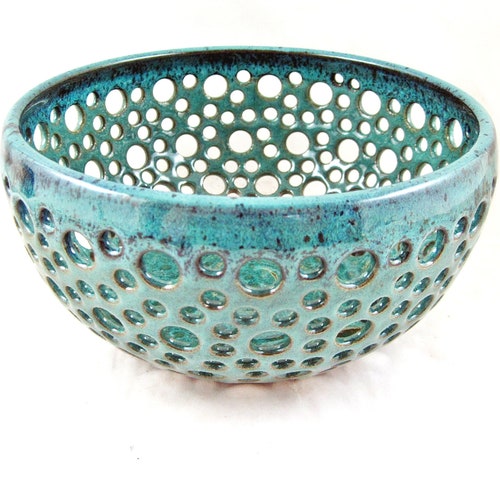 Pottery fruit bowl, Modern shops ceramics fruit bowl
