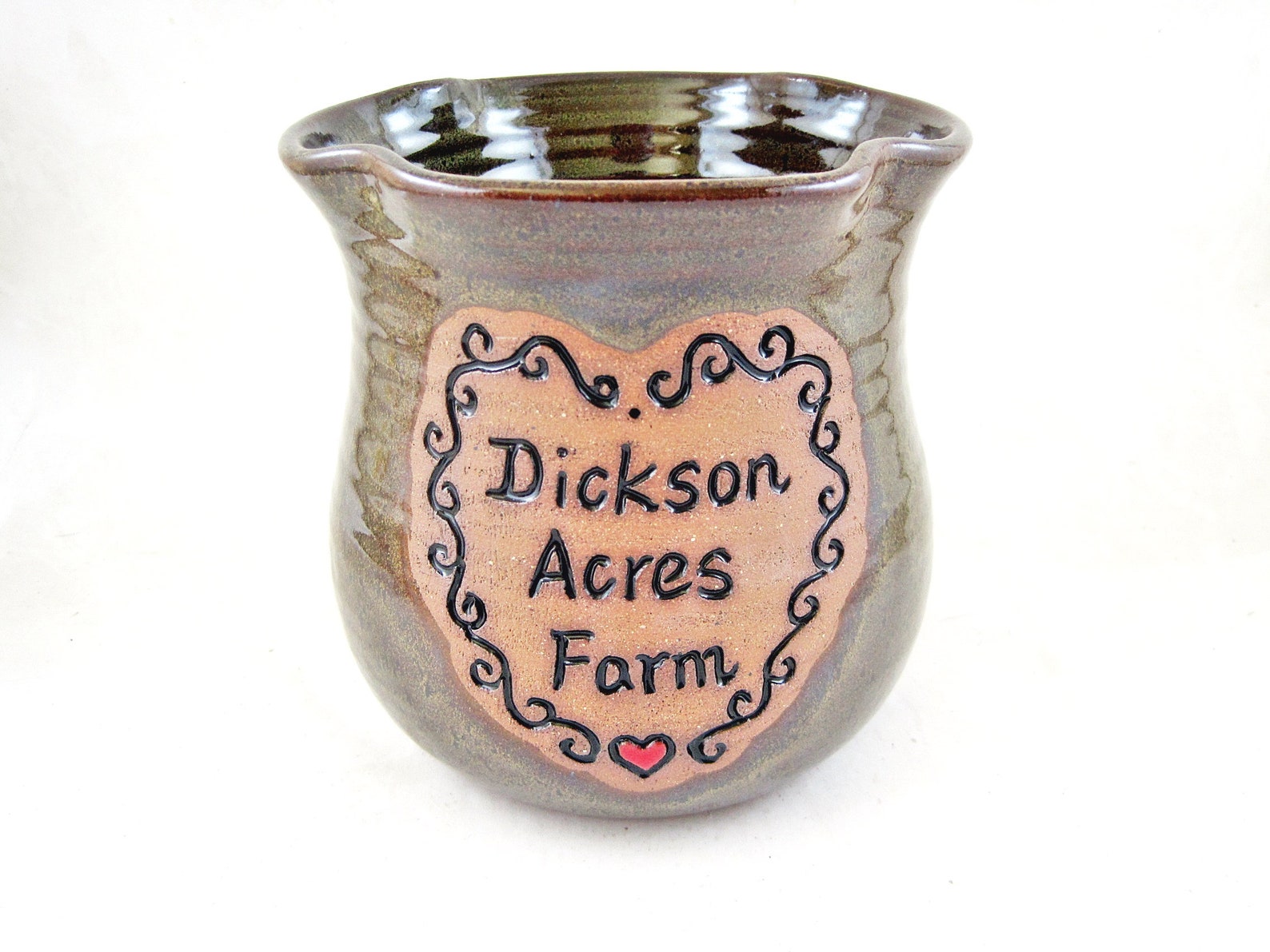Family Established Gift Personalized Pottery Vase Gift Idea Etsy