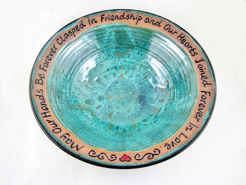 Personalized Pottery Anniversary Gift Customized 9th Etsy