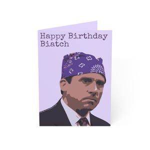 Carte d'anniversaire Mike prison drôle, carte de voeux humoristique personnalisée pour la fête des pères, carte-cadeau personnalisée pour un ami, cadeau frère pour soeur