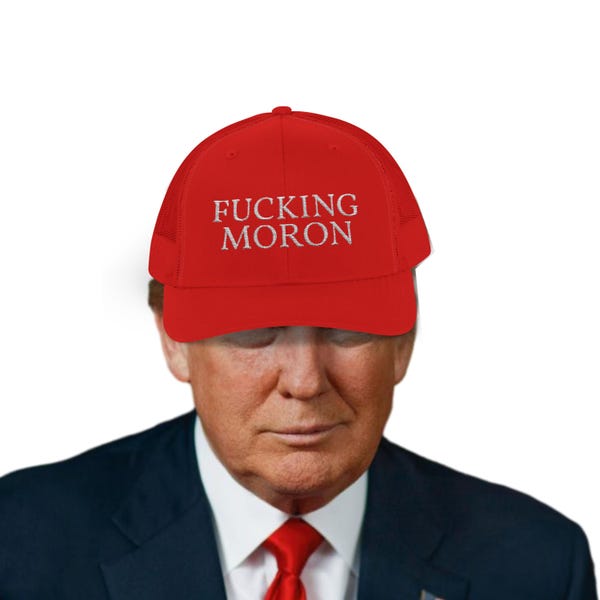 Cappello Make America Go Away – Berretto Da Baseball In Misto Cotone Per Un Look Ironico E Moderno