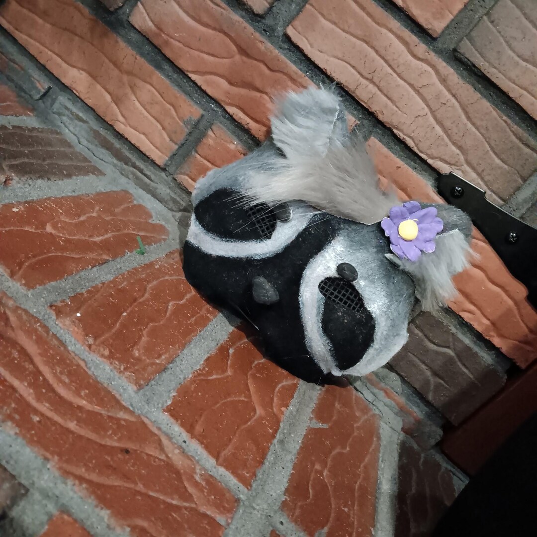 Raccoon Mask - Etsy