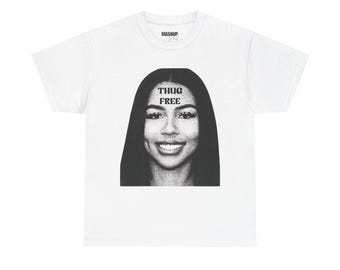 THUG FREE Tee| Mariah The Scientist| SlimeFREE| Graphic Tee| Rap Tee| Hip Hop
