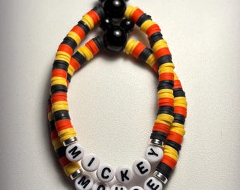 Mickey Mouse Beaded Bracelets - Disney