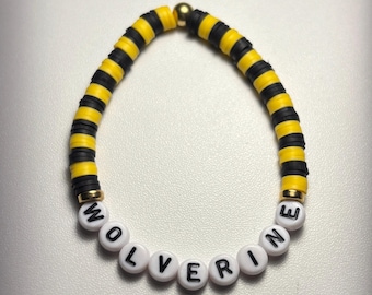 Wolverine Beaded Bracelet - Marvel