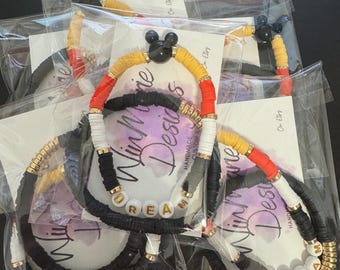 Disney Dream Cruise Ship Bracelets - Heishi Bead Bracelets